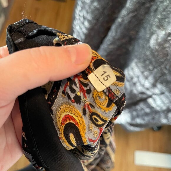 🌟 Boho Paisley Print Tunic Dress - Size M/L - Picture 7 of 8